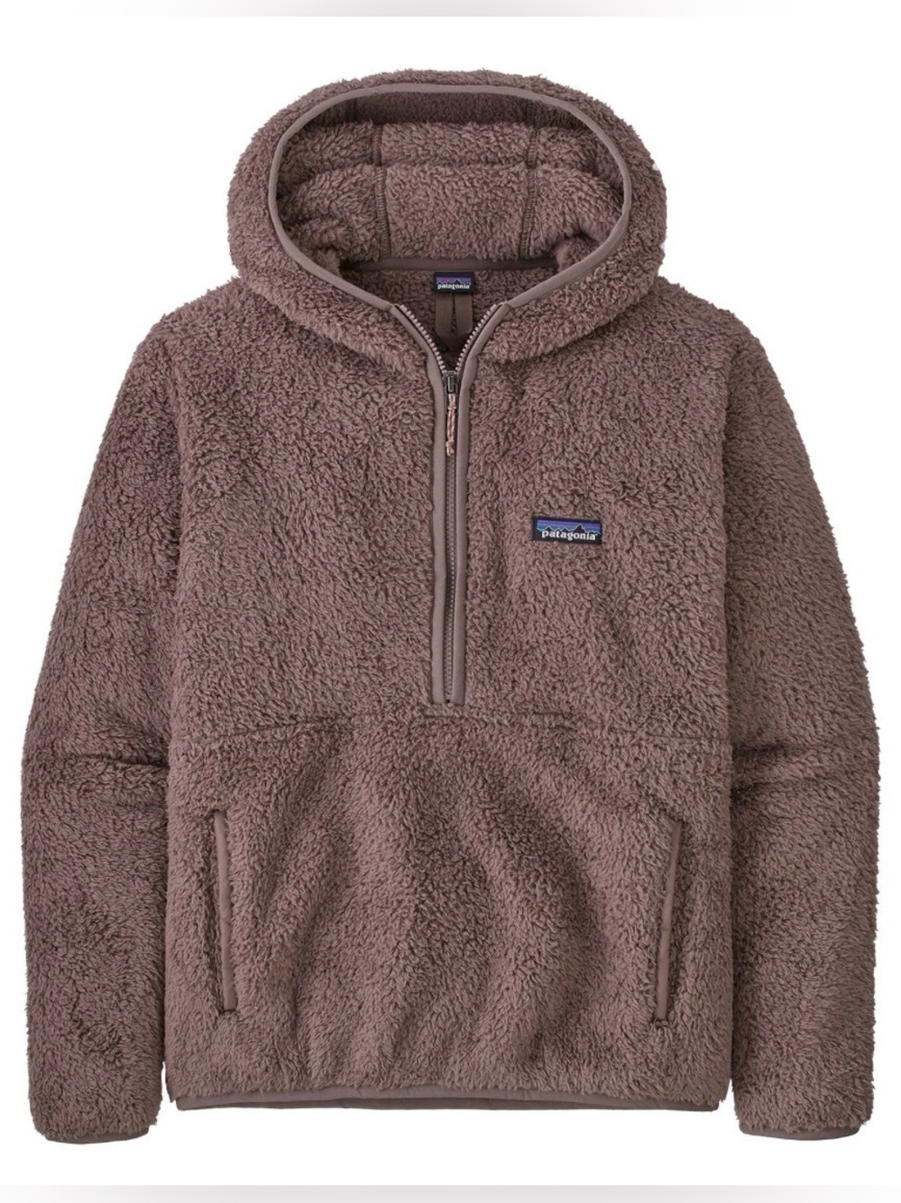 Patagonia Women's Los Gatos Hooded Dusty Brown Fleece Pullover